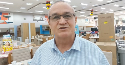 Gerente regional do Armazém Paraiba Edvano Leal fala do último sorteio realizado hoje 