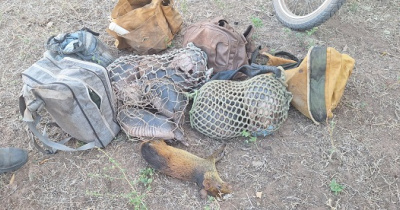 Polícia Militar prende caçadores, apreende armas e animais silvestres na zona rural de Aroazes
