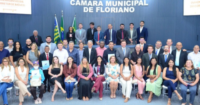 Corretores de imóveis são homenageados em sessão solene na Câmara Municipal de Floriano