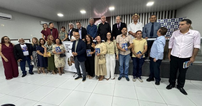 Paraguassu fala do lançamento da coletânea Piaui em Letras que aconteceu em Cocal da Estação