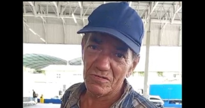 Piauiense morador de rua no sul do país pede ajuda para voltar pra casa