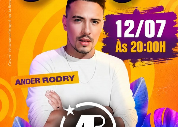 Ander Rodri agita a noite deste domingo no restaurante Espetocia em Floriano