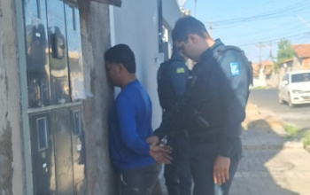 PM-PI prende suspeito de furtar baterias de torre de telefonia avaliadas em R$ 42 mil em Teresina