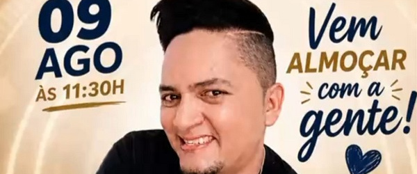 Gleysinho Show se Apresenta neste Domingo no Espeto e Cia