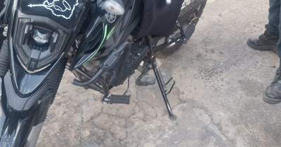 Polícia Militar recupera moto que foi tomada de assalto no conjunto Conviver