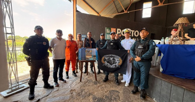 PM forma 19 policiais no I Curso de Policiamento Fluvial e Operações em Região de Fronteira Marítima, no município de Parnaíba