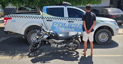 PM-PI conduz homem por embriaguez ao volante e falta de habilitação em Pio IX
