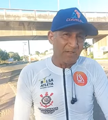 Paratleta Luiz Alves está em busca de apoio para participar de campeonato a nível nacional