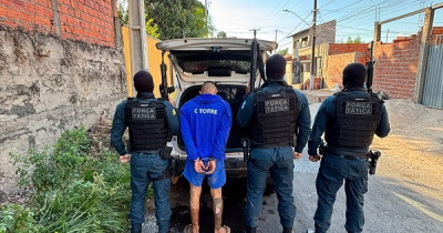 Polícia Militar prende suspeito que responde por dois homicídios, em Teresina