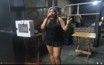 Regina Morão encanta o público com show no Espeto & Cia em Floriano
