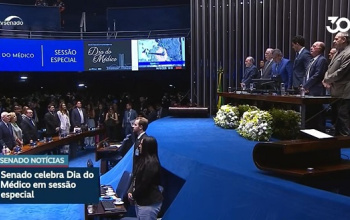 Senado Federal antecipa celebração do Dia do Médico com sessão especial e debate sobre valorização e formação