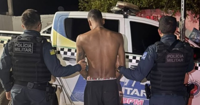 PM-PI conduz dois homens suspeitos de furto de micro-ondas em Elesbão Veloso; eletrodoméstico é recuperado