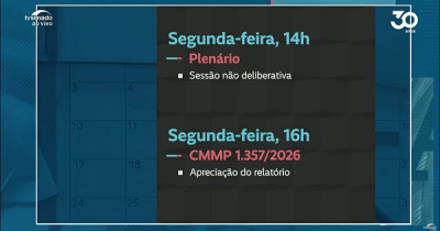 Agenda | MP das Blusinhas, fim da escala 6x1 e inclusão de pessoas com deficiência nas eleições