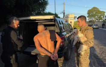 Homem com histórico de homicídio, tráfico e violência doméstica é preso em Teresina