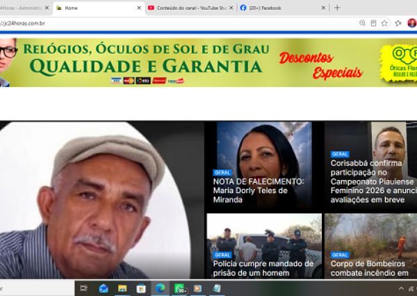 Confira os destaques do Portal jc24horas neste dia 08/09/2026