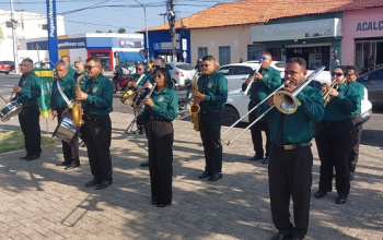 Solenidade de abertura das comemorações da Semana da Pátria em Floriano.