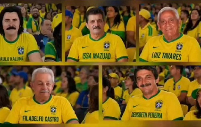 Mais um grupo de saudosos amigos que estão na torcida pelo Brasil e pelos brasileiros