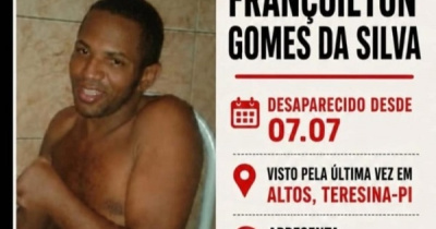 Ex-presidiário com transtorno mental está desaparecido desde 7 de julho