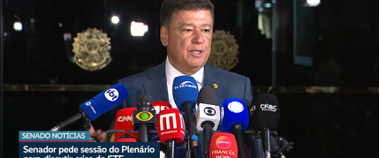 Carlos Viana faz cobrança sobre denúncia contra Alexandre de Moraes