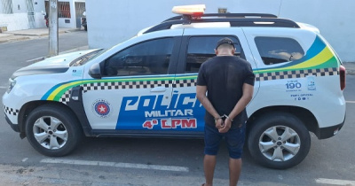 PM-PI prende homem suspeito de ameaçar esposa e cunhada no Piauí 