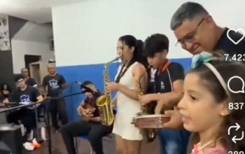 Família de Talentos: Vídeo de Subtenente do Exército com os filhos viraliza na internet com mais de 42 mil visualizações