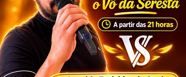Festa dos pais no Espeto e Cia encerra com o show do Vô da Seresta nesta noite de domingo