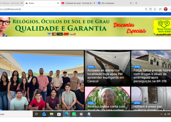 Confira os destaques do Portal jc24horas neste dia 10/09/2026