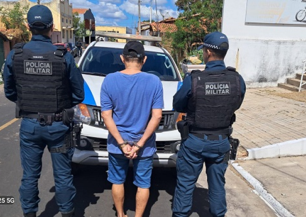 PM do Piauí cumpre mandado de prisão por homicídio em Pedro II