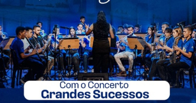 Banda Jovem revisita clássicos da música em concerto gratuito neste domingo
