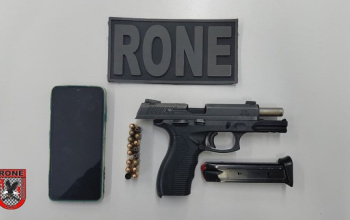 PM apreende arma de fogo e conduz suspeito após disparos no bairro Dirceu