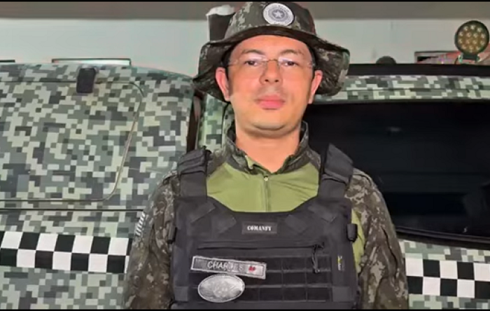 PM prende suspeito de matar cão por enforcamento e abandonar corpo no matagal em José de Freitas