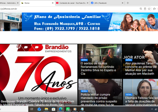 Confira os destaques do Portal jc24horas neste dia 31/10/2026