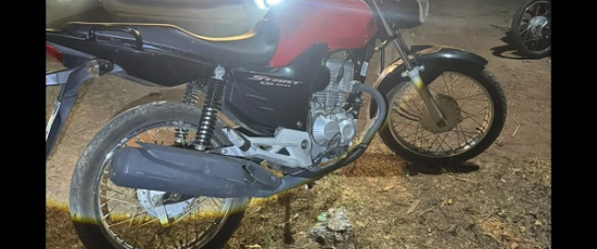 Moto tomada de assalto é recuperada graças a tecnologia da empresa Sat Piauí