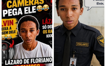 Seria cômico se não fosse trágico. Homem que tira a paz do povo vira meme na internet