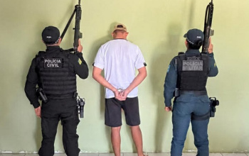 Polícias Civil e Militar prendem suspeito de homicídio em Fronteiras