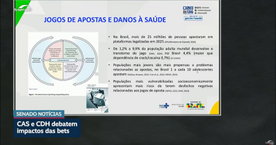 Bets e dependência: impactos das apostas online são debatidos no Senado