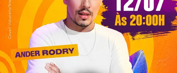 Ander Rodri agita a noite deste domingo no restaurante Espetocia em Floriano