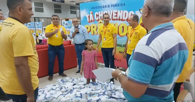 Ao vivo o sorteio do Armazém Paraiba