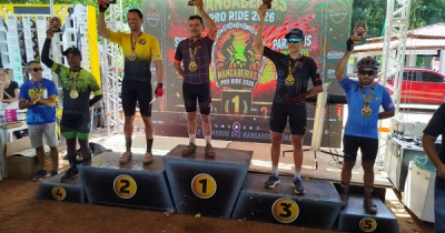 Ciclista Adelmar Andrade conquista o primeiro lugar do pódio no Mangabeiras Pro Ride 2026