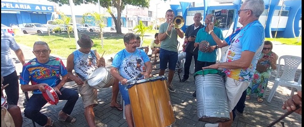 Festa dos pais dos sessentões da praça