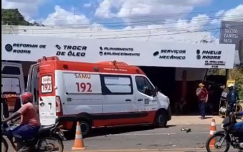 Colisão entre duas motos deixa uma pessoa ferida em Floriano