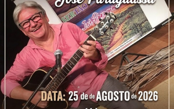 Poeta José Paraguassu vai realizar um debate sobre o seu livro Sertão Encantado
