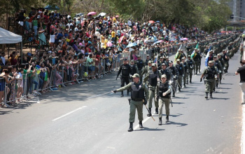 Polícia Militar prepara esquema de segurança para o desfile de 7 de Setembro em Teresina