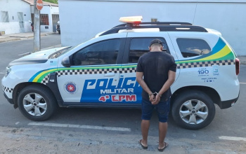 PM-PI prende homem suspeito de ameaçar esposa e cunhada no Piauí 