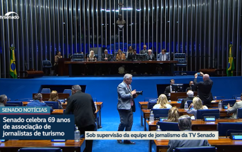 Senado comemora 69 anos da Abrajet e celebra o turismo