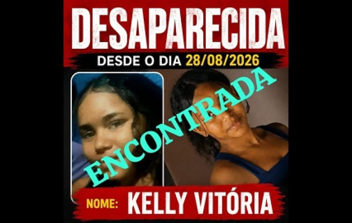 Jovem desaparece após sair para fazer trabalho escolar em Floriano; família pede ajuda