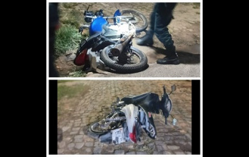 Polícia acha duas motos perto do lugar onde acharam o corpo do homem morto a tiros