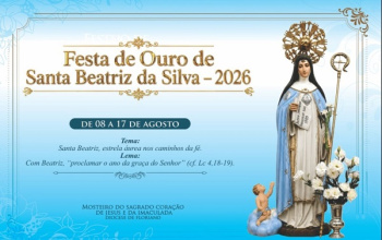 Confira a programação da festa de ouro de Santa Beatriz neste dia 16/08/2026