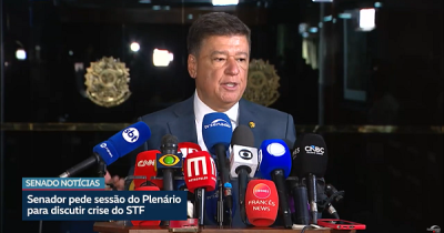 Carlos Viana faz cobrança sobre denúncia contra Alexandre de Moraes